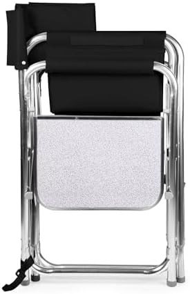 PICNIC TIME Sports Chair with Side Table and Armrest Caddy, Lightweight Alumi...