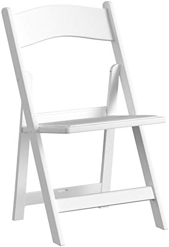 Flash Furniture Hercules Series Folding Chairs for Weddings and Formal Events...