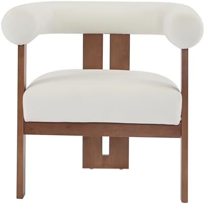 Christopher Knight Home Modern Velvet Upholstered Accent Chair for Living Roo...