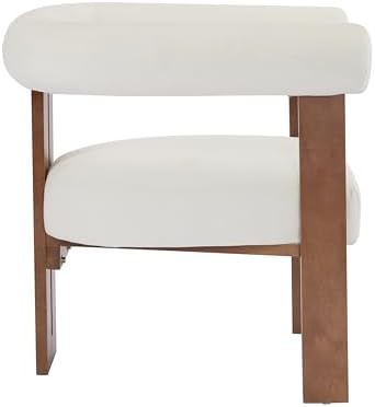 Christopher Knight Home Modern Velvet Upholstered Accent Chair for Living Roo...