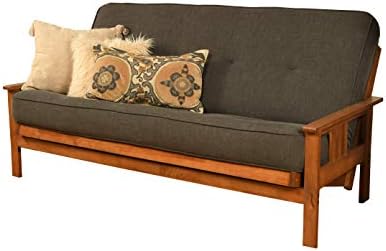 Kodiak Furniture Monterey Barbados Brown Futon Set, Full-size, No Drawers, Li...