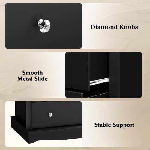 WLIVE 5 Drawer Dresser, 45" Tall Dresser for Bedroom with Exclusive Anti...