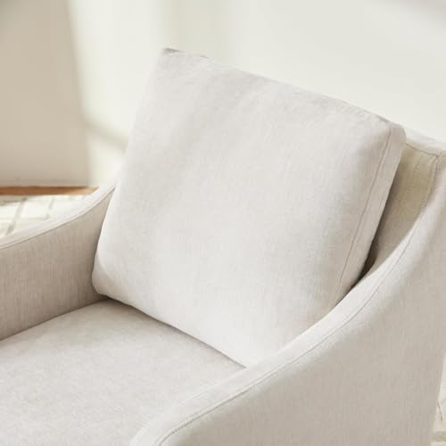 VKNOW Upholstered Dining Chairs, Dining Room Chairs with Casters