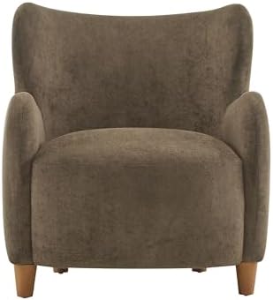 Christopher Knight Home Auden Wingback Accent Chair, Fabric Club Chair, Velve...