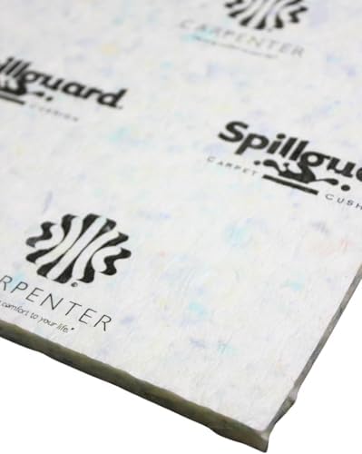 Spillguard Barrier Rug Pad | Visco- Elastic Memory Foam | 9'x12' | 1/...