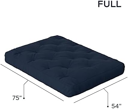 Royal Sleep Products by The Futon Factory 8 inch Memory Foam Futon Mattress -...