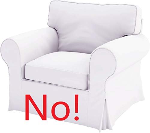 The Ektorp Jennylund Cover Replacement is Custom Made Compatible for IKEA Jen...