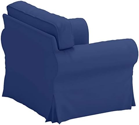 Cotton Ektorp Chair Cover Compatible with IKEA Armchair Sofa Slipcover
