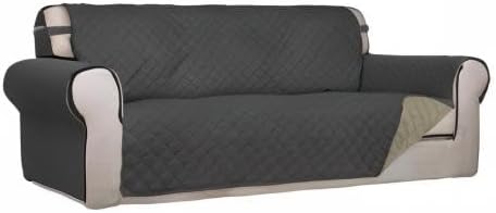 PureFit Reversible Quilted Sofa Cover, Water Resistant Slipcover Furniture - Image 8
