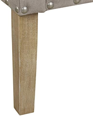 HomePop Classic Swoop Arm Accent Chair - Sand Dune