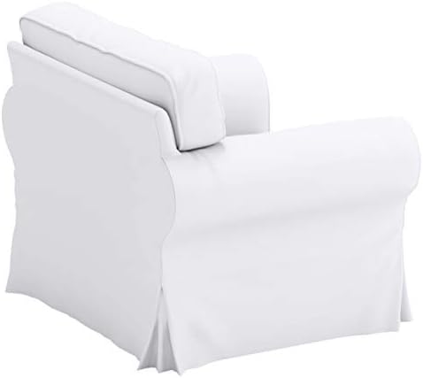 Cotton Ektorp Chair Cover Compatible with IKEA Armchair Sofa Slipcover