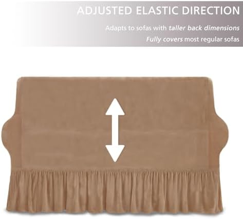 Coffee Armchair Covers Arm Chair Cover Armchair Slipcovers with Skirt