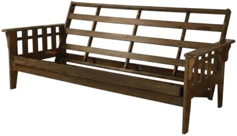 Kodiak Furniture Tucson Full Size Futon Frame, Rustic Walnut