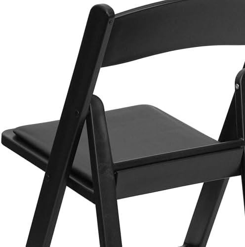 Flash Furniture Hercules Series Folding Chairs for Weddings and Formal Events...