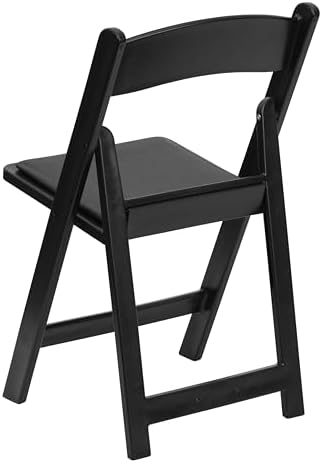 Flash Furniture Hercules Series Folding Chairs for Weddings and Formal Events...