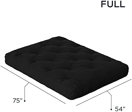 Royal Sleep Products by The Futon Factory 8 inch Memory Foam Futon Mattress -...