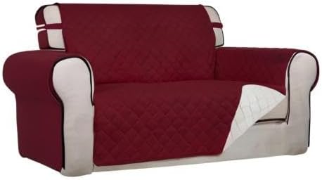 PureFit Reversible Quilted Sofa Cover, Water Resistant Slipcover Furniture - Image 8