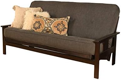 Kodiak Furniture Monterey Futon Set, No Drawers, with Espresso Base and Linen...