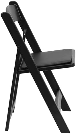 Flash Furniture Hercules Series Folding Chairs for Weddings and Formal Events...