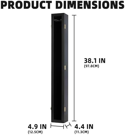 DisplayGifts Pro Collector's Baseball Bat Display Case Frame with 98% UV ...