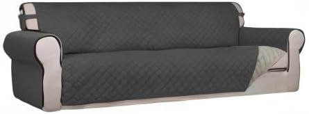 PureFit Reversible Quilted Sofa Cover, Water Resistant Slipcover Furniture - Image 8