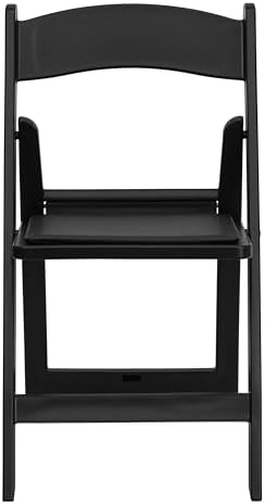 Flash Furniture Hercules Series Folding Chairs for Weddings and Formal Events...