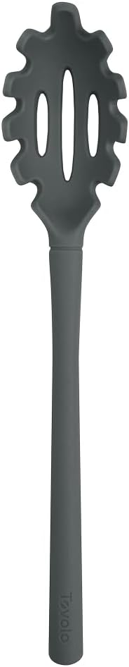 Tovolo Pasta Claw Spaghetti Spoon Scoop Charcoal Gray Silicone Pasta Spoon by Tovolo