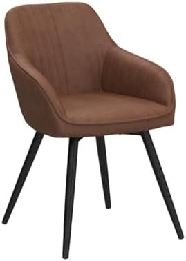 annjoe Faux Leather Accent Arm Chairs for Living Room Leisures/ Upholstered C...