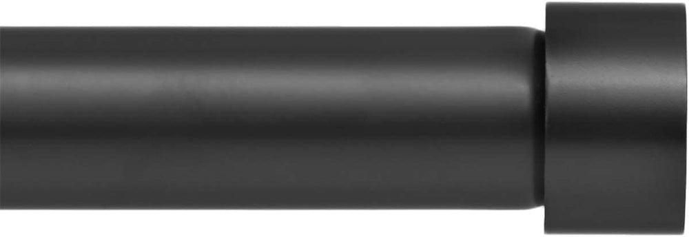 Ivilon Curtain Rod for Windows 72 to 144 Inch – 1 Inch Telescoping Drapery Ro...