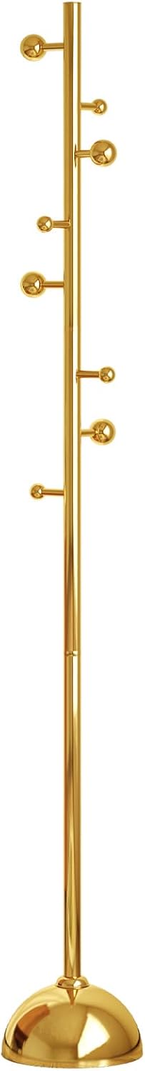 Metal Freestanding Coat Tree with 8 Hooks, Sturdy Coat Rack Stand with Sturdy...
