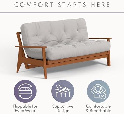 Royal Sleep Products by The Futon Factory | 10 inch Pocket Coil Futon Mattres...