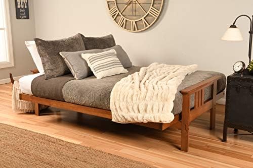Kodiak Furniture Monterey Futon Set, No Drawers, with Barbados Base and Suede...