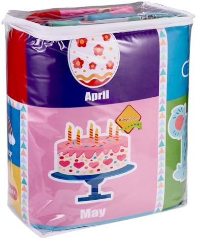 PartyKindom Kids Play Rug Mat Playmat with Non-Slip Design (78.7 x 59 inch)