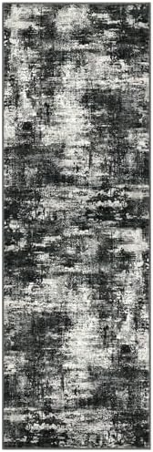 Lansny Abstract Washable 2x6 Hallway Runner Rug Non Slip Kitchen Runner | Cha...