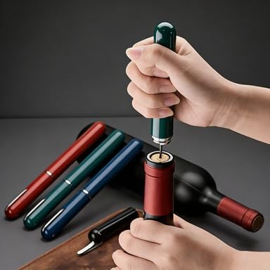 IPEROT Wine Bottle Opener, IPEROT Air Pressure Wine Corkscrew - Image 3
