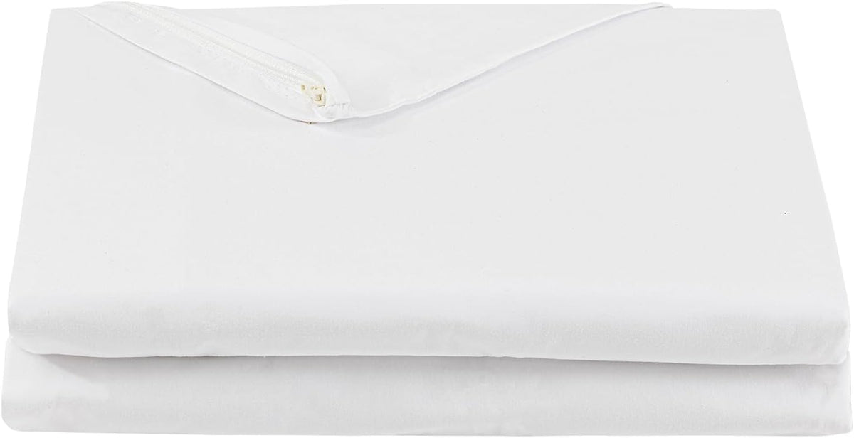 fuli 100% cotton zippered futon cover, shikibuton, twin, main product view