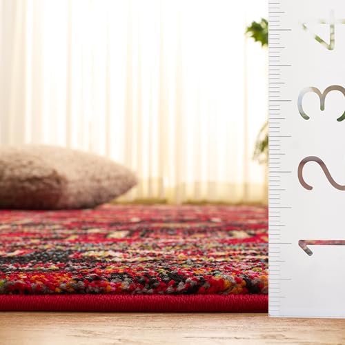 SAFAVIEH Area Rug 11x15 - Vintage Hamadan Collection - Large - Red & Mult...