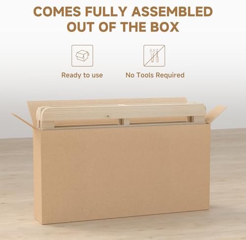 LILYPELLE Floor Bed Frame Twin, Foldable Tatami Bed Frame Futon Frame