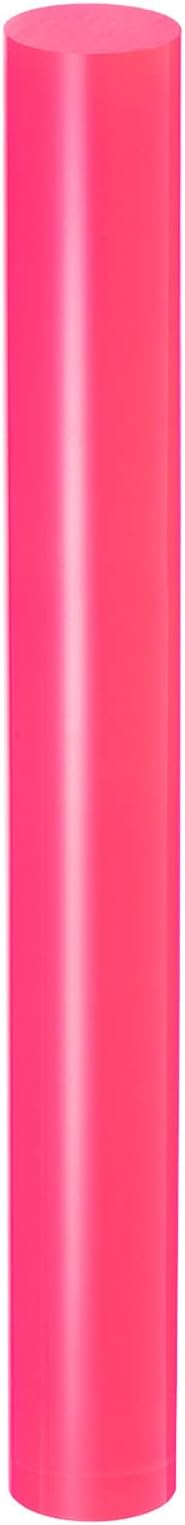 HARFINGTON Acrylic Clay Roller 9 Inch x 1 Inch Solid Non-Stick Plastic Round by HARFINGTON