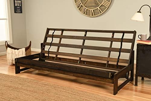 Colorado Reclaim Mocha Frame and Mattress Set w/Choice of Fabrics, 7 Inch Inn...