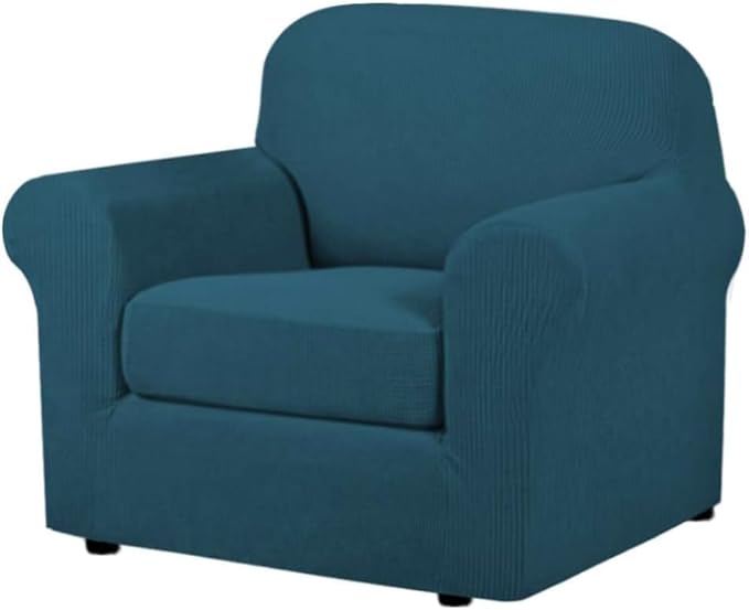 H.VERSAILTEX 2-Pieces Armchair Cover Chair Slipcovers by HVERSAILTEX