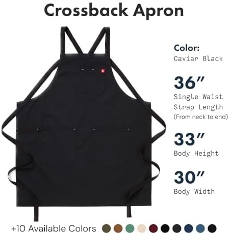 hedley & bennett Crossback Apron - Image 3