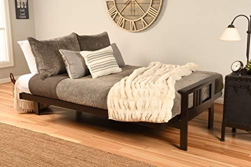 Kodiak Furniture Monterey Futon Set, No Drawers, with Espresso Base and Linen...