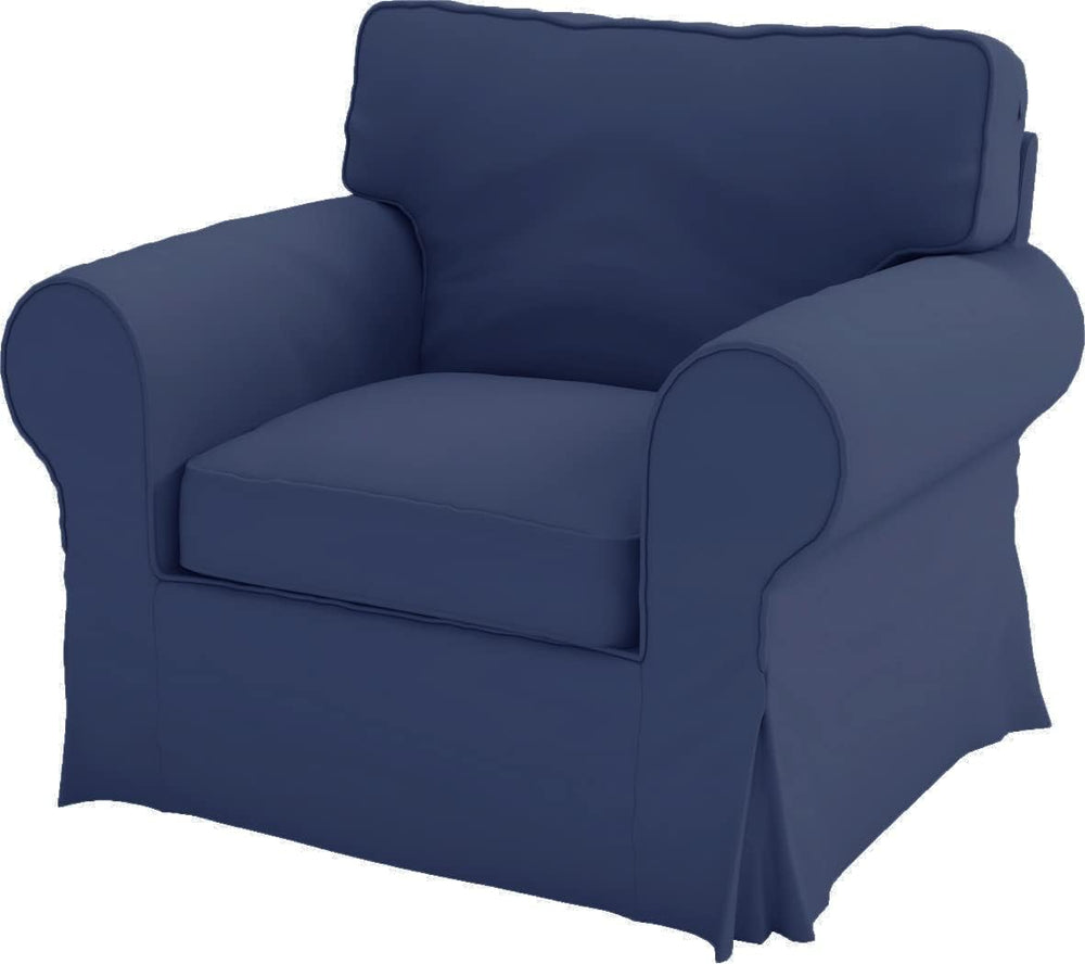 Cotton Ektorp Chair Cover Compatible with IKEA Armchair Sofa Slipcover
