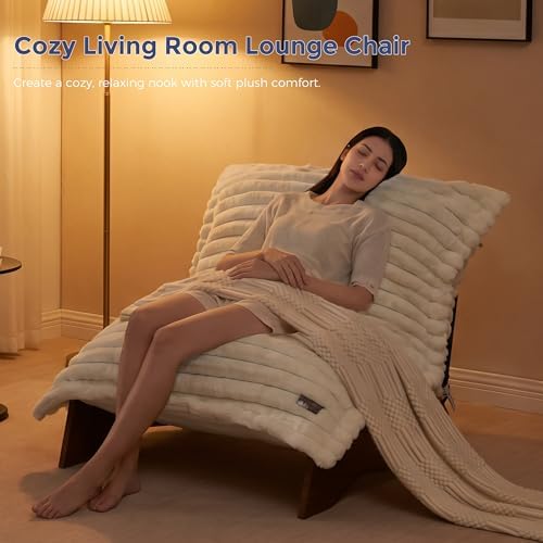MAXYOYO Adjustable Living Room Chair, 3-Position Bean Bag Chair with Frame
