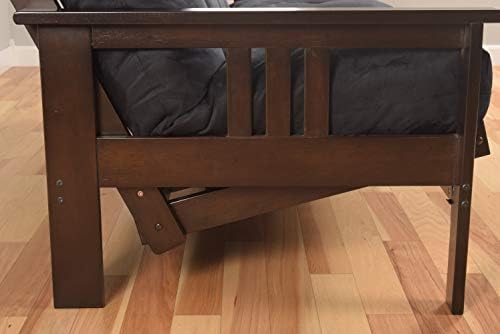 Kodiak Furniture Monterey Futon Set, No Drawers, with Espresso Base and Linen...