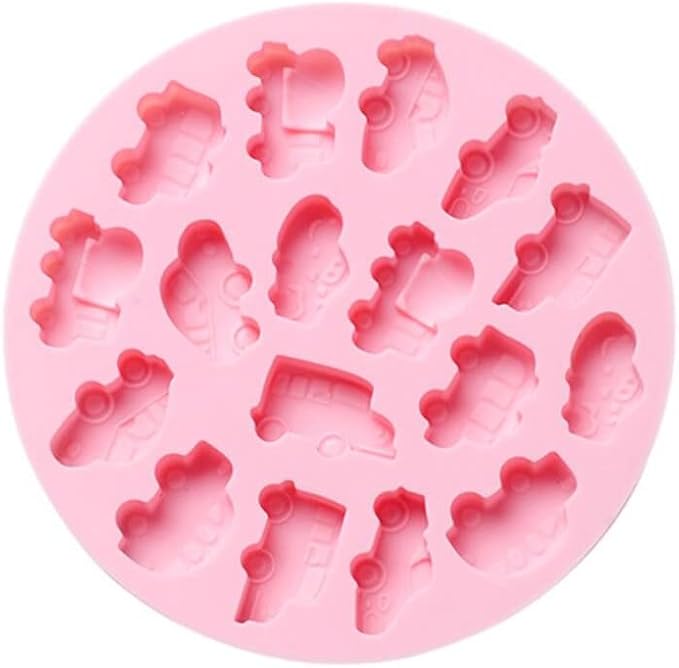 Cute Ice Cube Trays Silicone Chocolate Mold Wax Melt Molds Easy Release Ice by MayeBridge