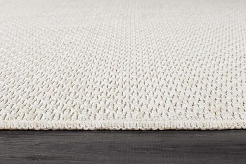 Easy Jute Rug 8x10 Indoor Outdoor Rug Natural Rugs Solid Fiber Rug Woven Area...