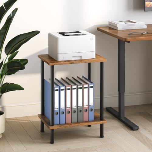 HOOBRO End Tables Set of 2, Small Side Tables, Nightstands for Small Spaces