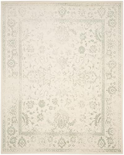 SAFAVIEH Area Rug 8x10 - Adirondack Collection - Large - Ivory & Sage, Di...